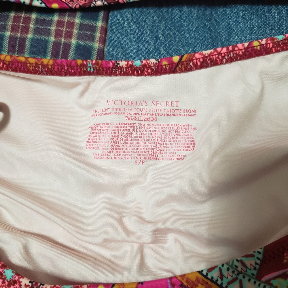 Victiria Secret Bombshell Bikini Patchwork - image 4